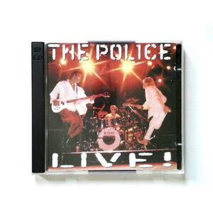 The Police – Live! CD 1995 Double Album Rock New Wave A&M Records
